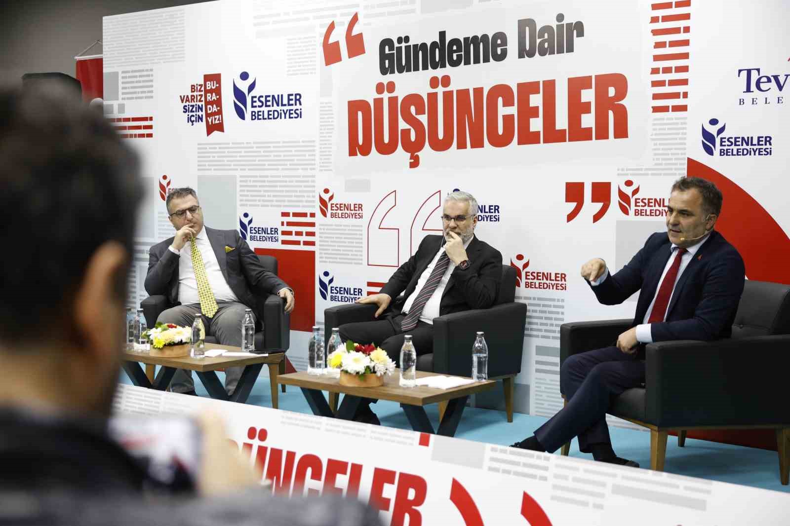 Esenler’de “2. Gündeme Dair Düşünceler” semineri düzenlendi
