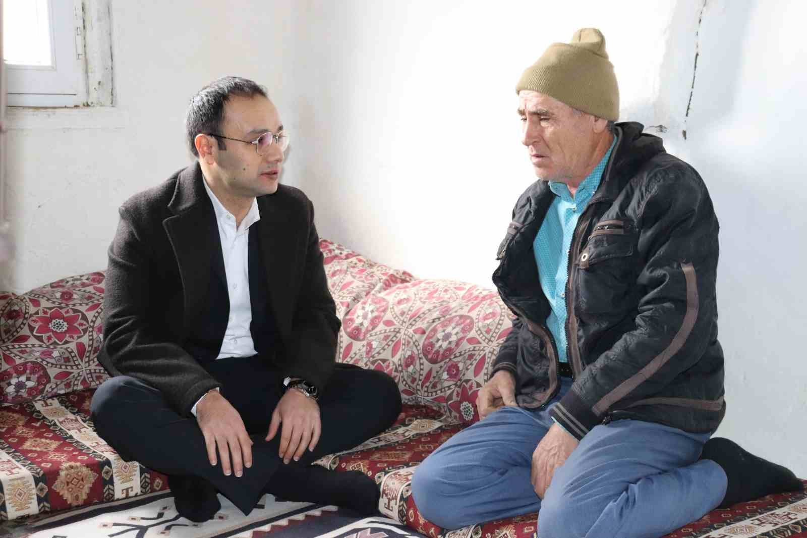 Kaymakam Kahveci, devletin şefkat elini uzatıyor
