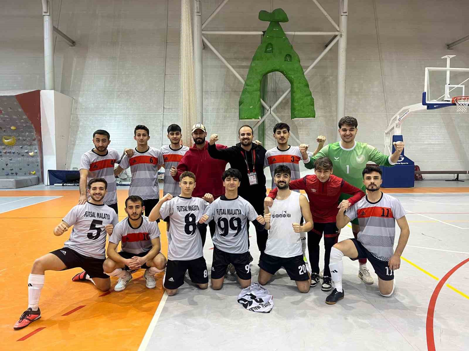 Battalgazi Belediyespor, TFF Futsal 1. Ligi’ne yükseldi
