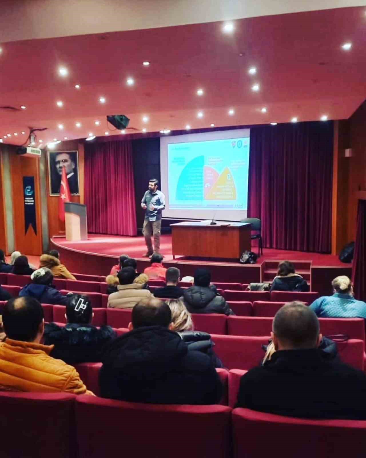 EBB ile DAK arasında afet bilinci i&ccedil;in işbirliği
