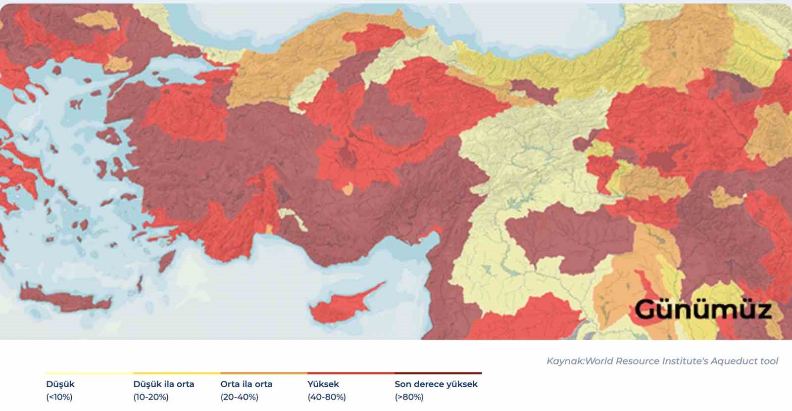 Su sıkıntısına karşı önlem bilinçli tüketim
