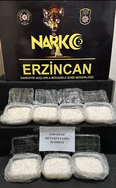 Erzincan&rsquo;da 20 milyon TL değerinde uyuşturucu ele ge&ccedil;irildi
