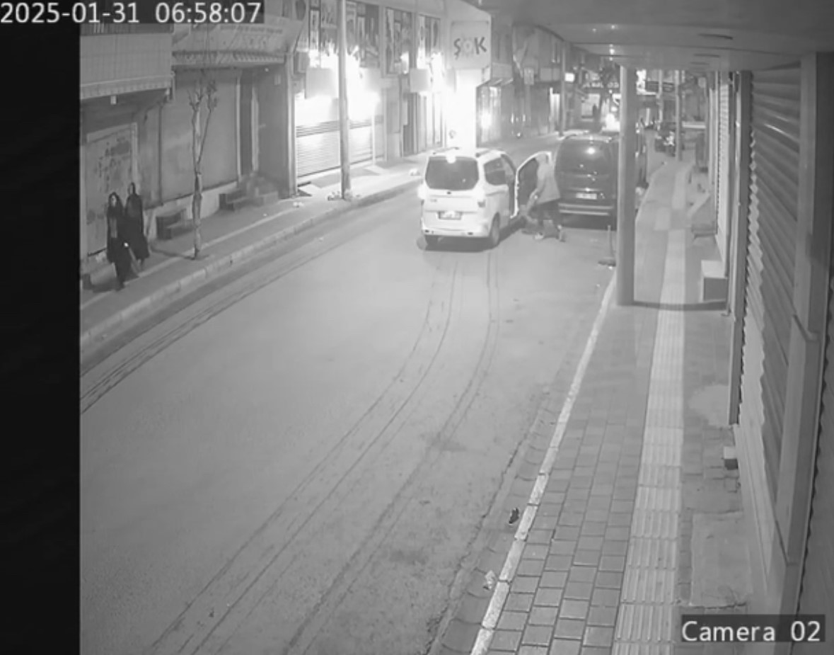 Mardin’de duba hırsızlığı kameraya yansıdı