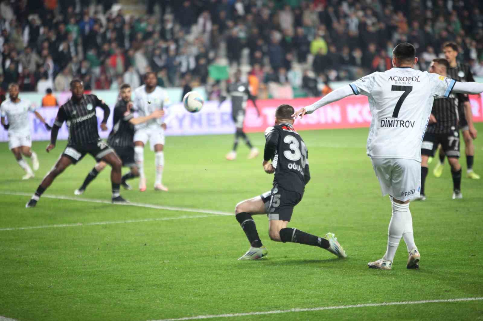 Trendyol Süper Lig: Konyaspor: 3 - Bodrum FK: 1 (Maç sonucu)