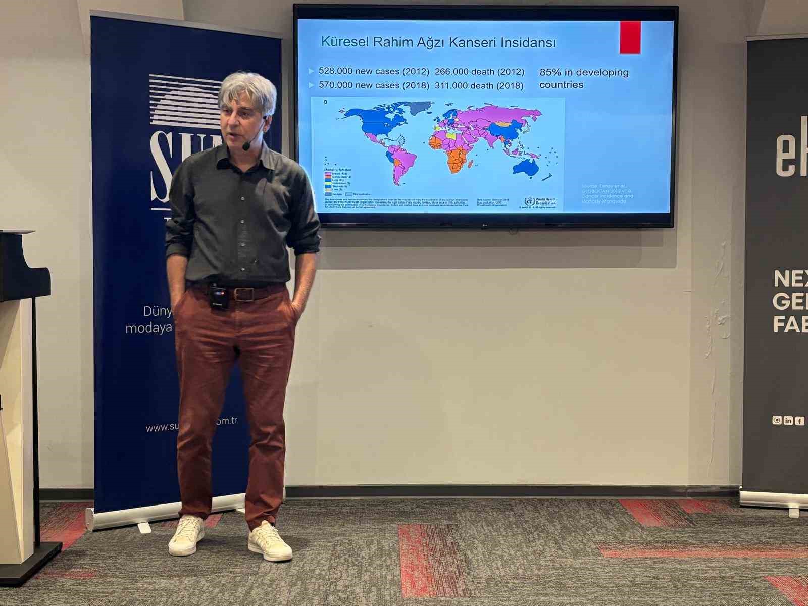 Doç. Dr. Mehmet Gökçü HPV aşısına dikkat çekti