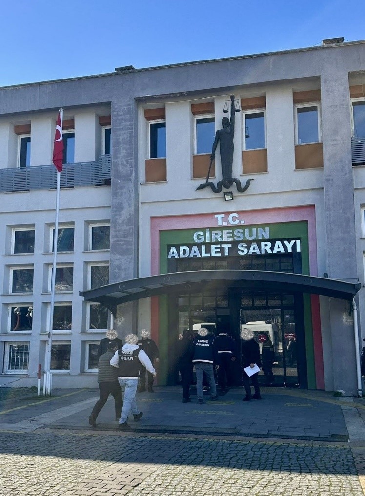 Giresun&rsquo;da uyuşturucuya 4 tutuklama
