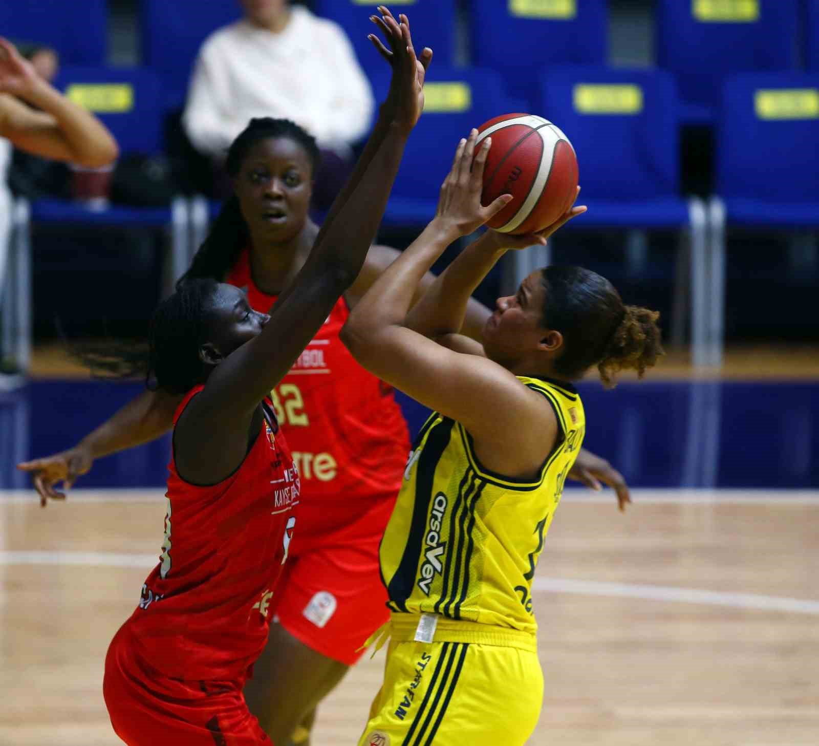 KBSL: Fenerbahçe: 67 - Melikgazi Kayseri Basketbol: 75
