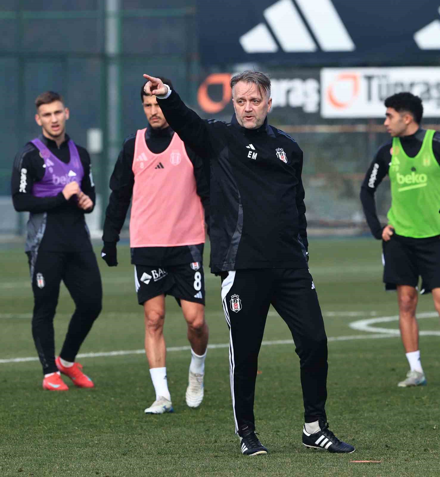 Beşiktaş, Kırklarelispor maçı hazırlıklarına başladı
