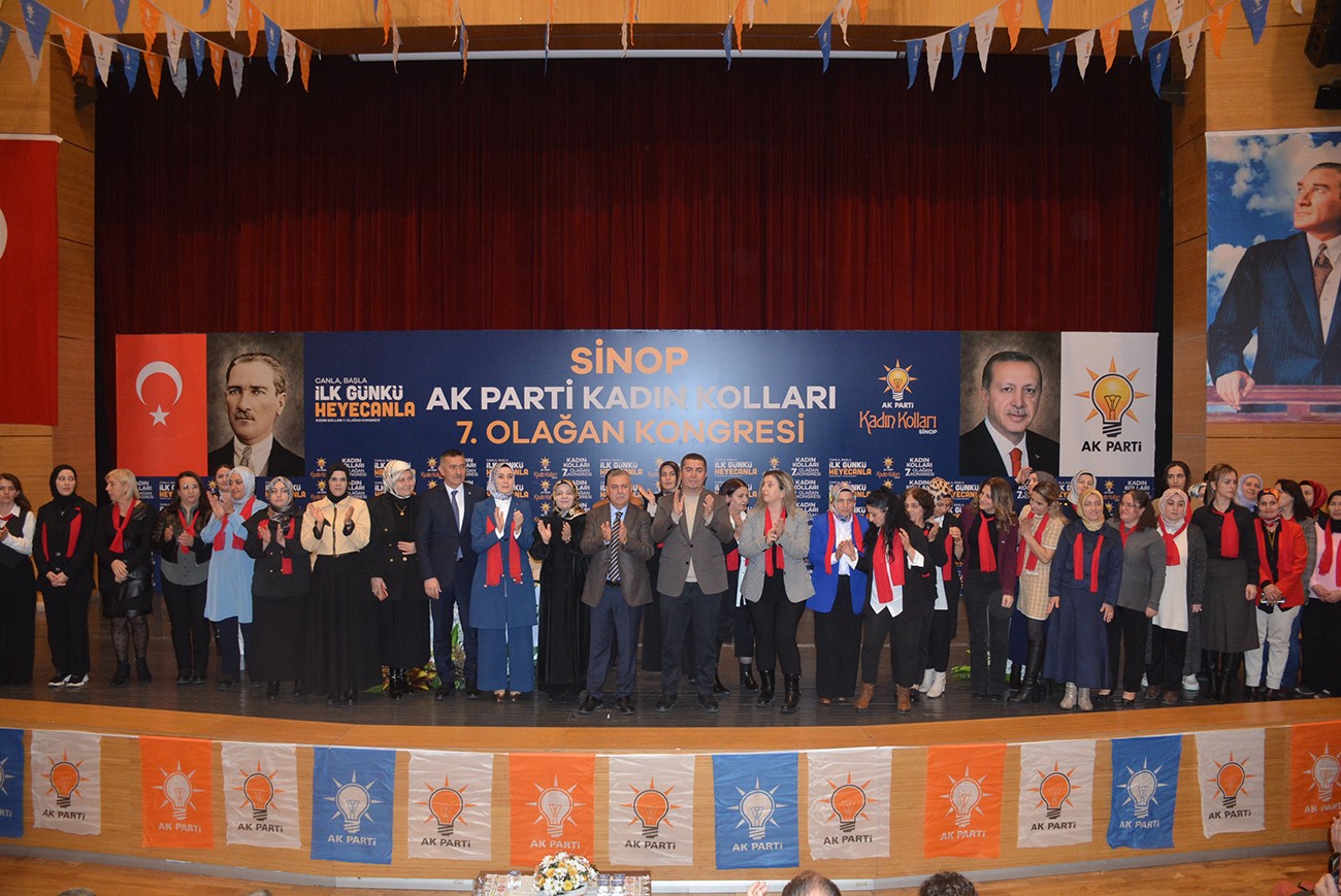 AK Parti Sinop İl Kadın kolları 7. Olağan Kongresi
