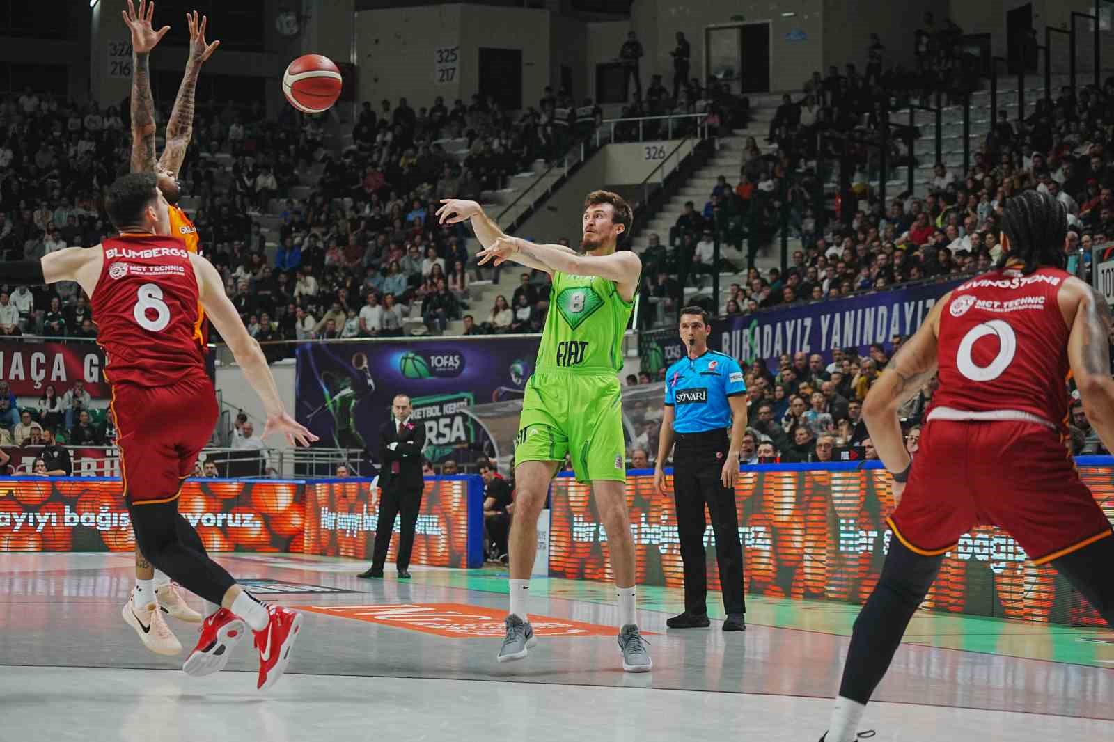 Türkiye Sigorta Basketbol Süper Ligi: Tofaş: 88 - Galatasaray: 83