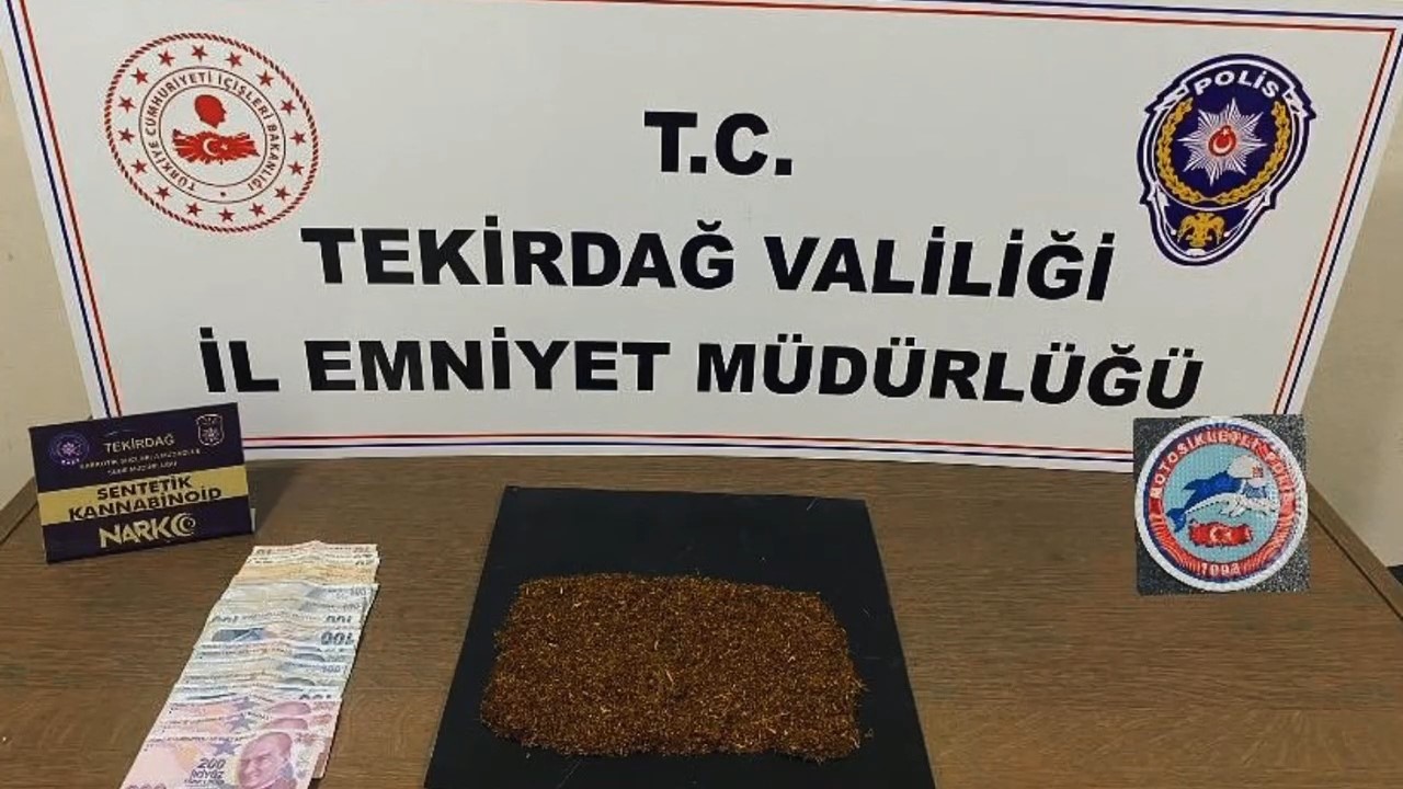 Tekirdağ’da uyuşturucu operasyonunda 5 kişi tutuklandı