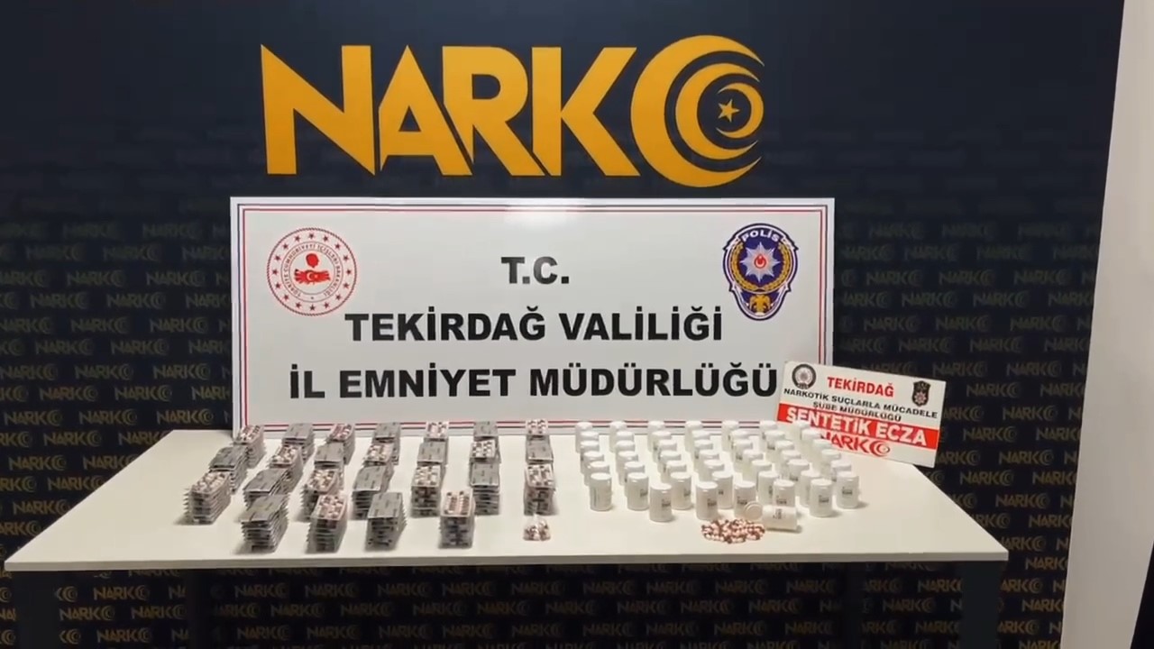 Tekirdağ&rsquo;da uyuşturucu operasyonunda 5 kişi tutuklandı
