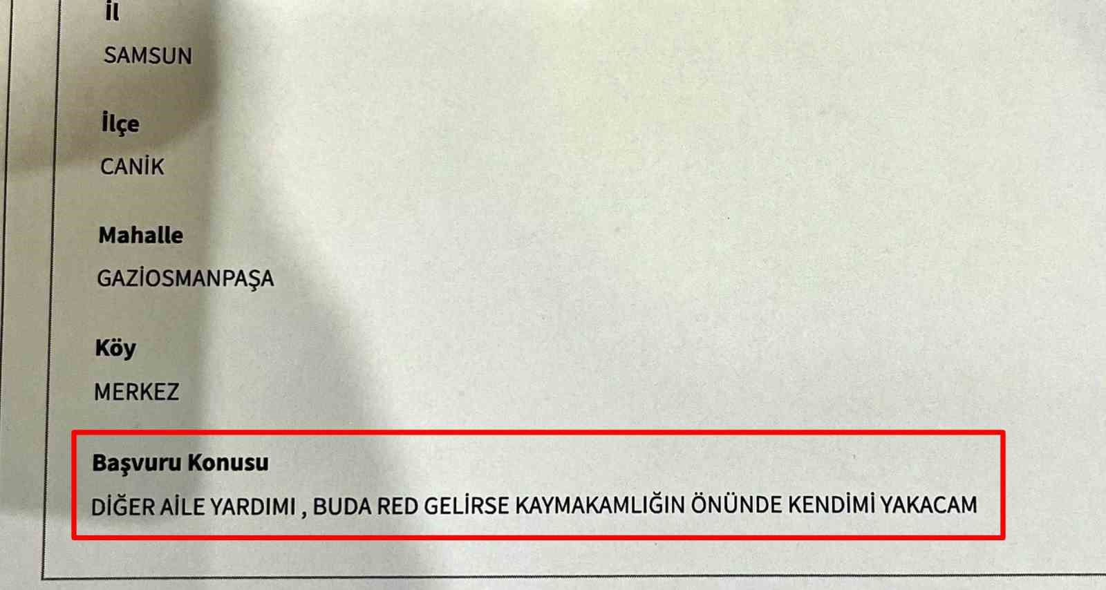 Kaymakam Aydın: "Bu şantajın izahı yok"
