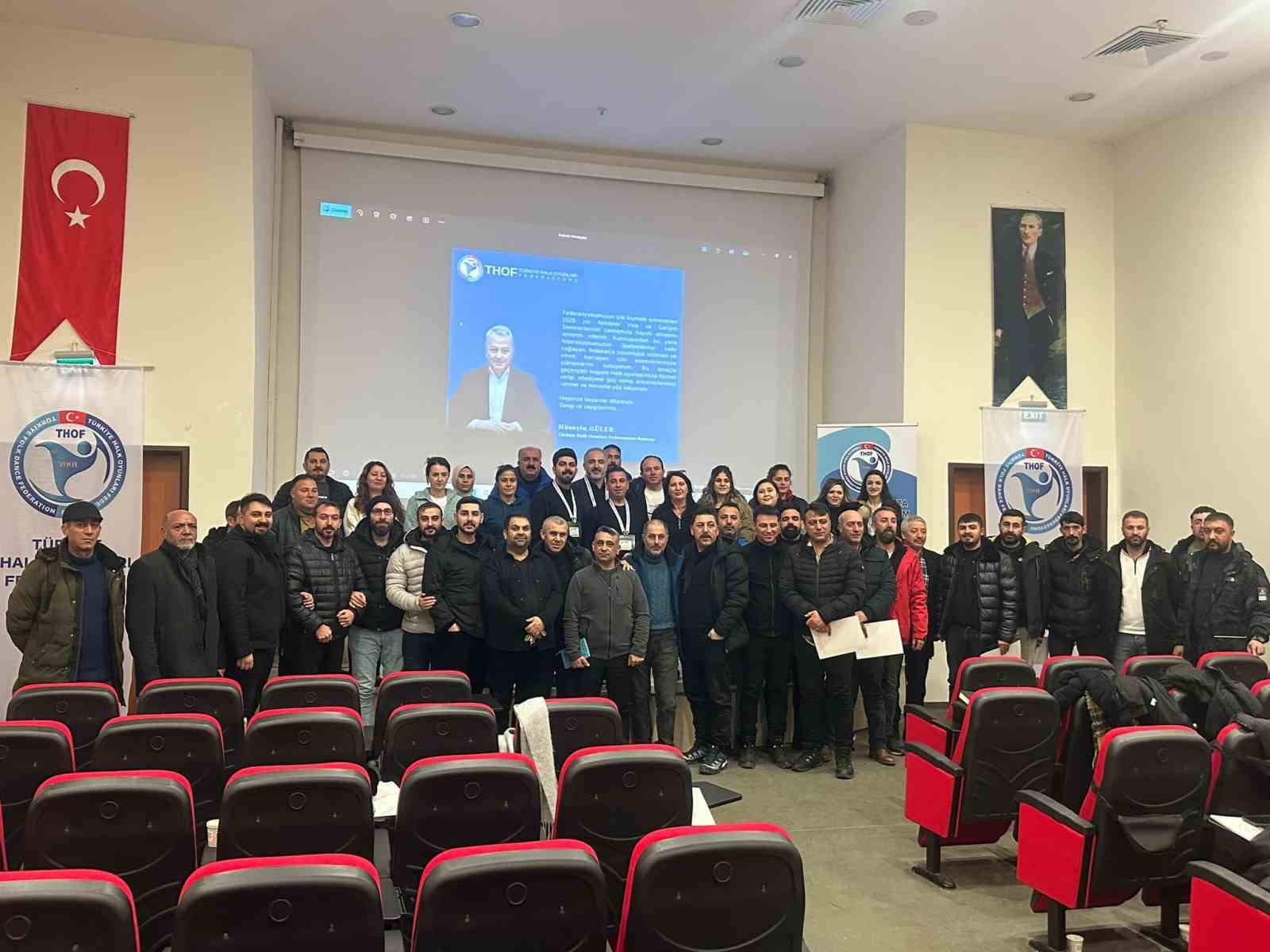 2025 yılı Halk Oyunları Antrenör Vize ve Gelişim Semineri Kars’ta yapıldı