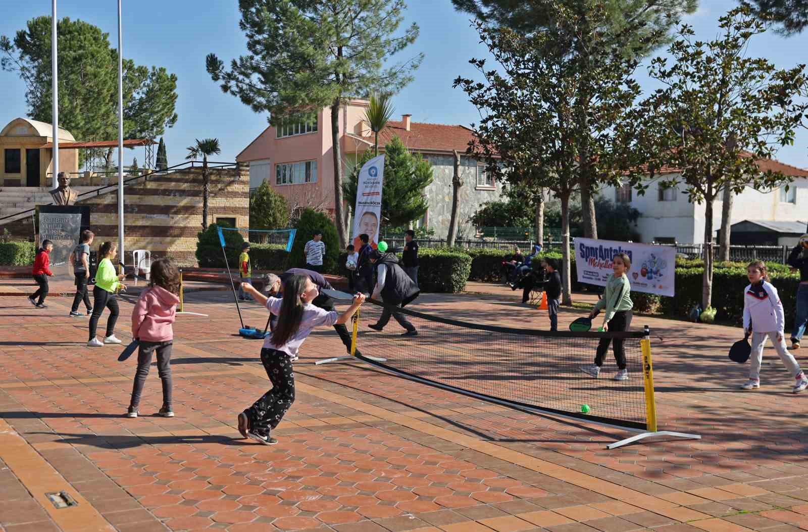 ‘Spor Antalya Mahallemde’ Yeşilbayır’da