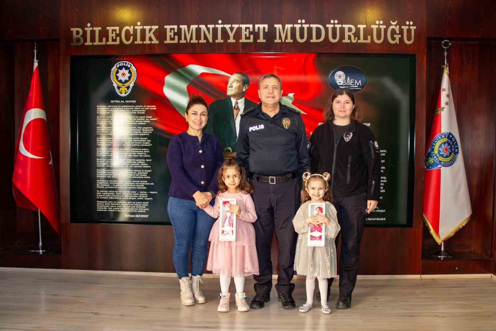 Minik öğrencilerden hayırlı olsun ziyareti