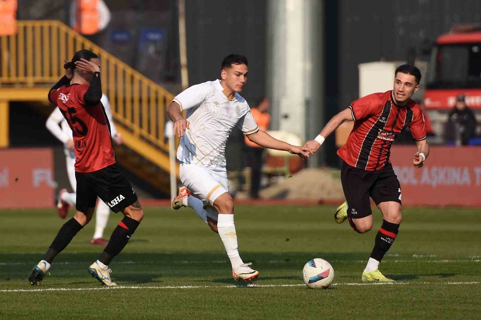 Trendyol 1. Lig: Manisa FK: 2 - Fatih Karagümrük: 2