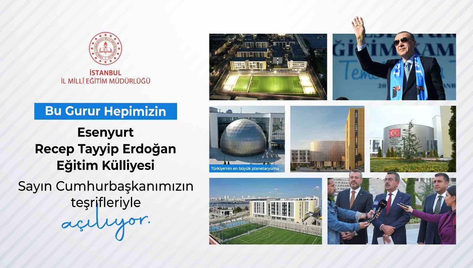 Türkiye’nin en büyük lise eğitim yerleşkesi yarın açılıyor