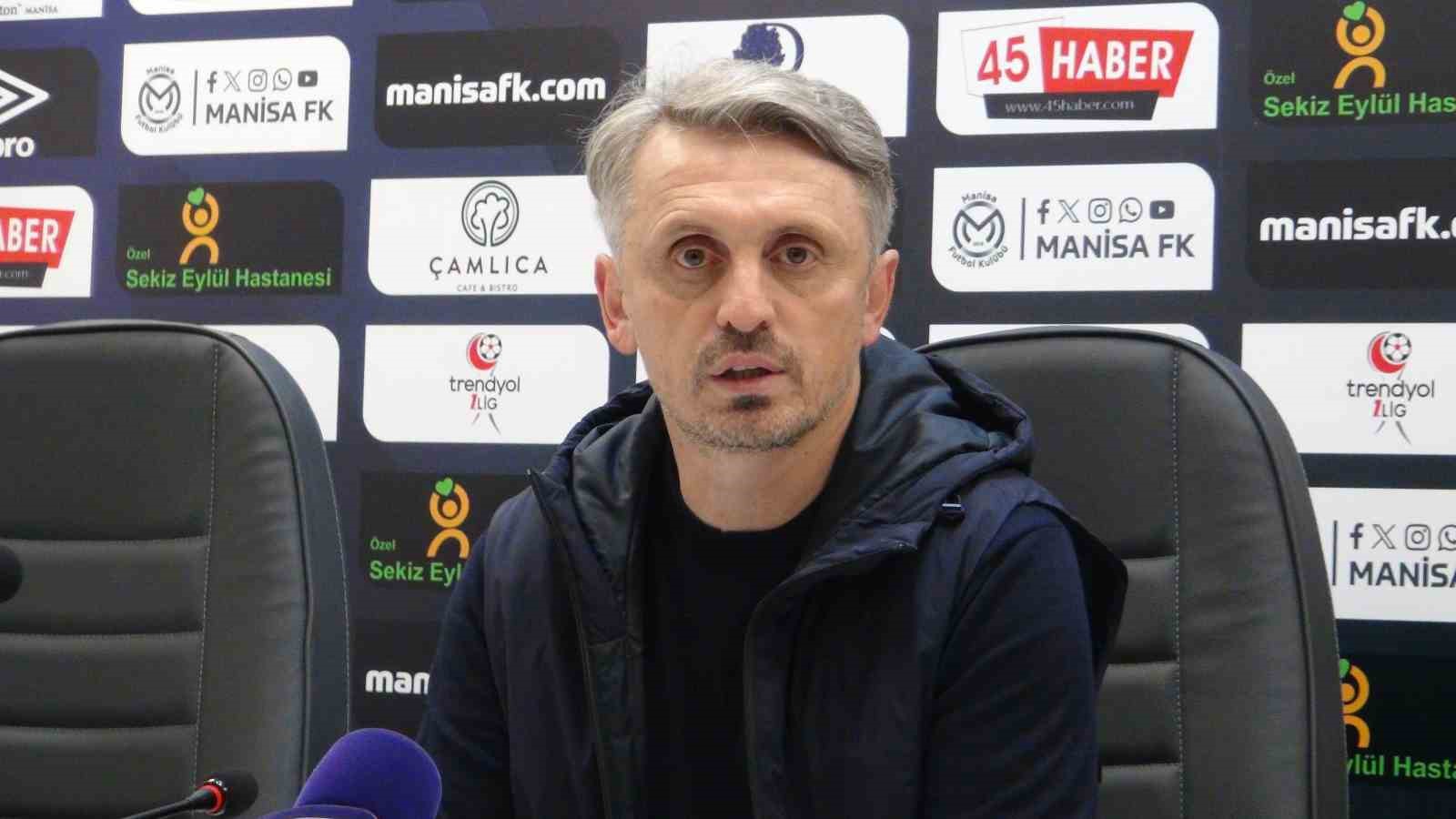 Manisa FK - Fatih Karagümrük maçının ardından