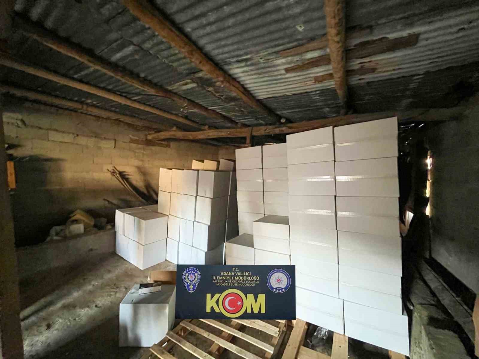 9 milyon ka&ccedil;ak makaron ele ge&ccedil;irildi 2 ş&uuml;pheli tutuklandı
