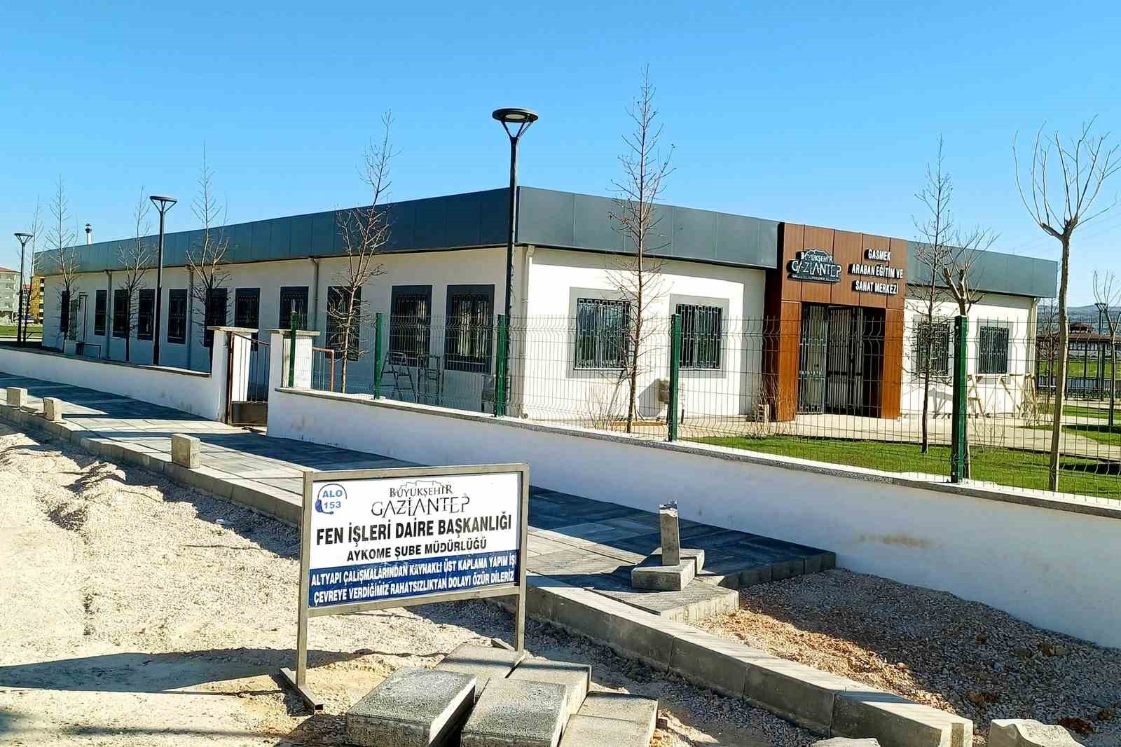 Araban GASMEK inşaatı tamamlandı