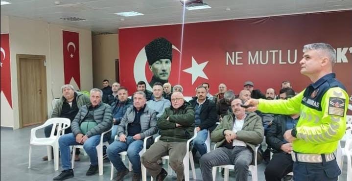 Bilecik’te taksi şoförlerine ‘Trafik Eğitim’ bilinci aşılandı
