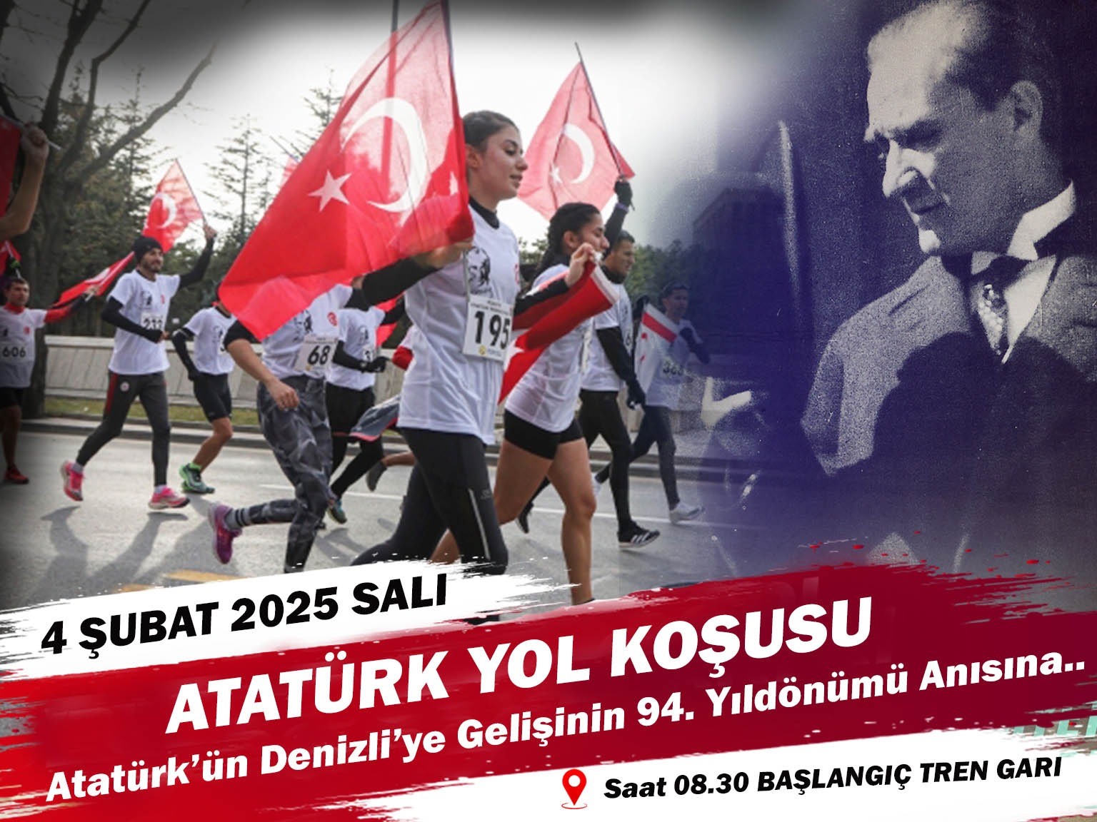 Denizli Atası için koşacak