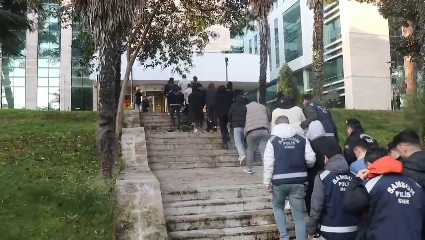 Samsun merkezli yasa dışı bahis operasyonu: 17 gözaltı
