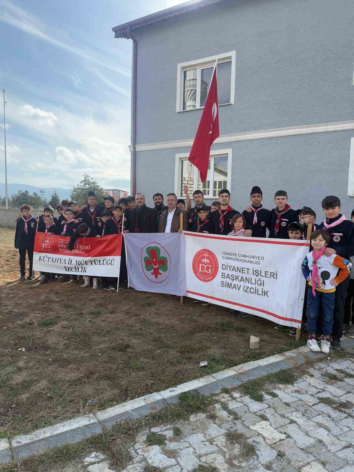 K&uuml;tahya&rsquo;da izcilik kampı d&uuml;zenlendi
