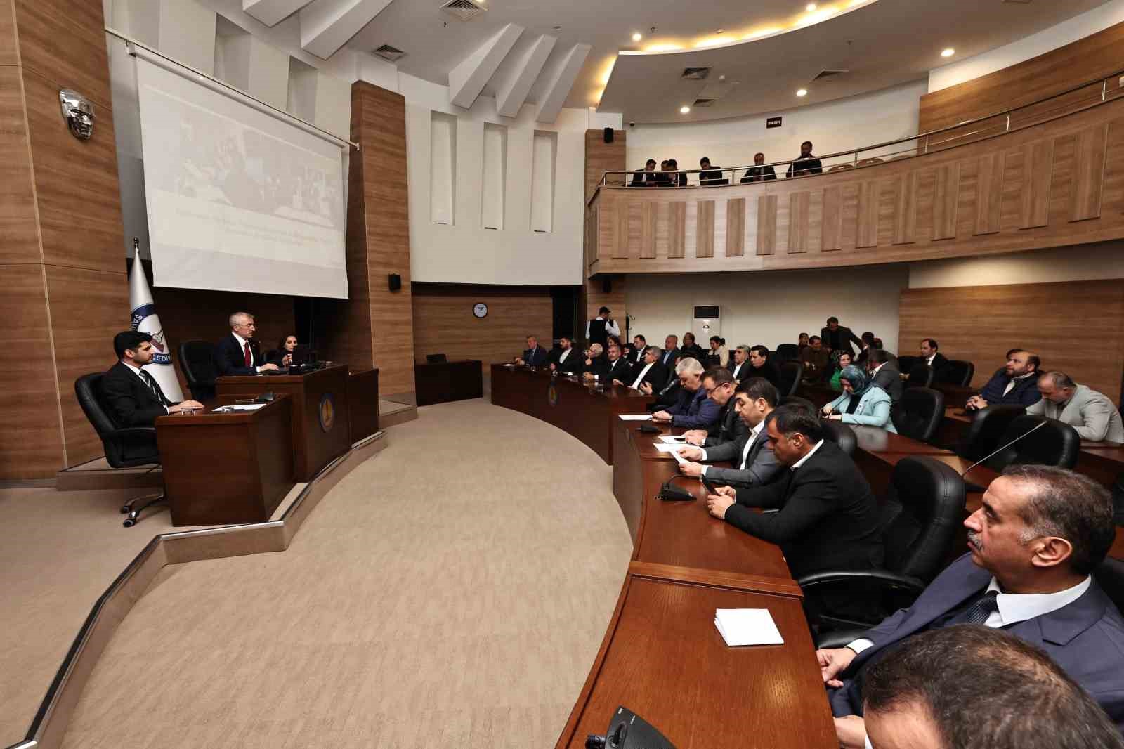 Şahinbey Belediyesi şubat ayı meclis toplantısı yapıldı
