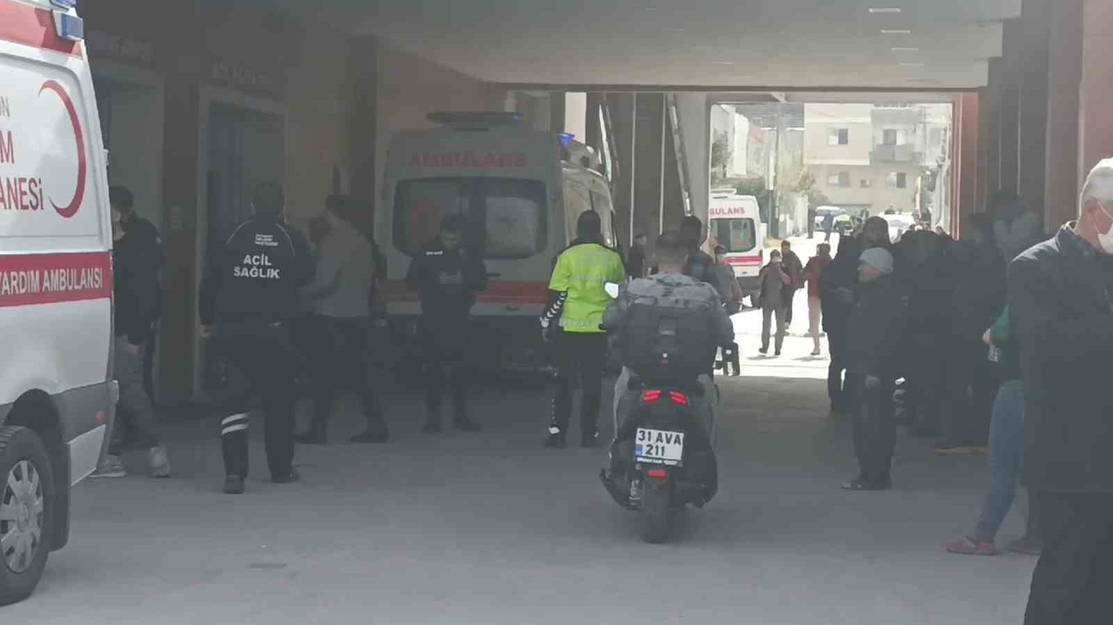 İskenderun&rsquo;da &Ouml;zel Palmiye Hastanesi&rsquo;nin yoğun bakım &uuml;nitesinde yangın
