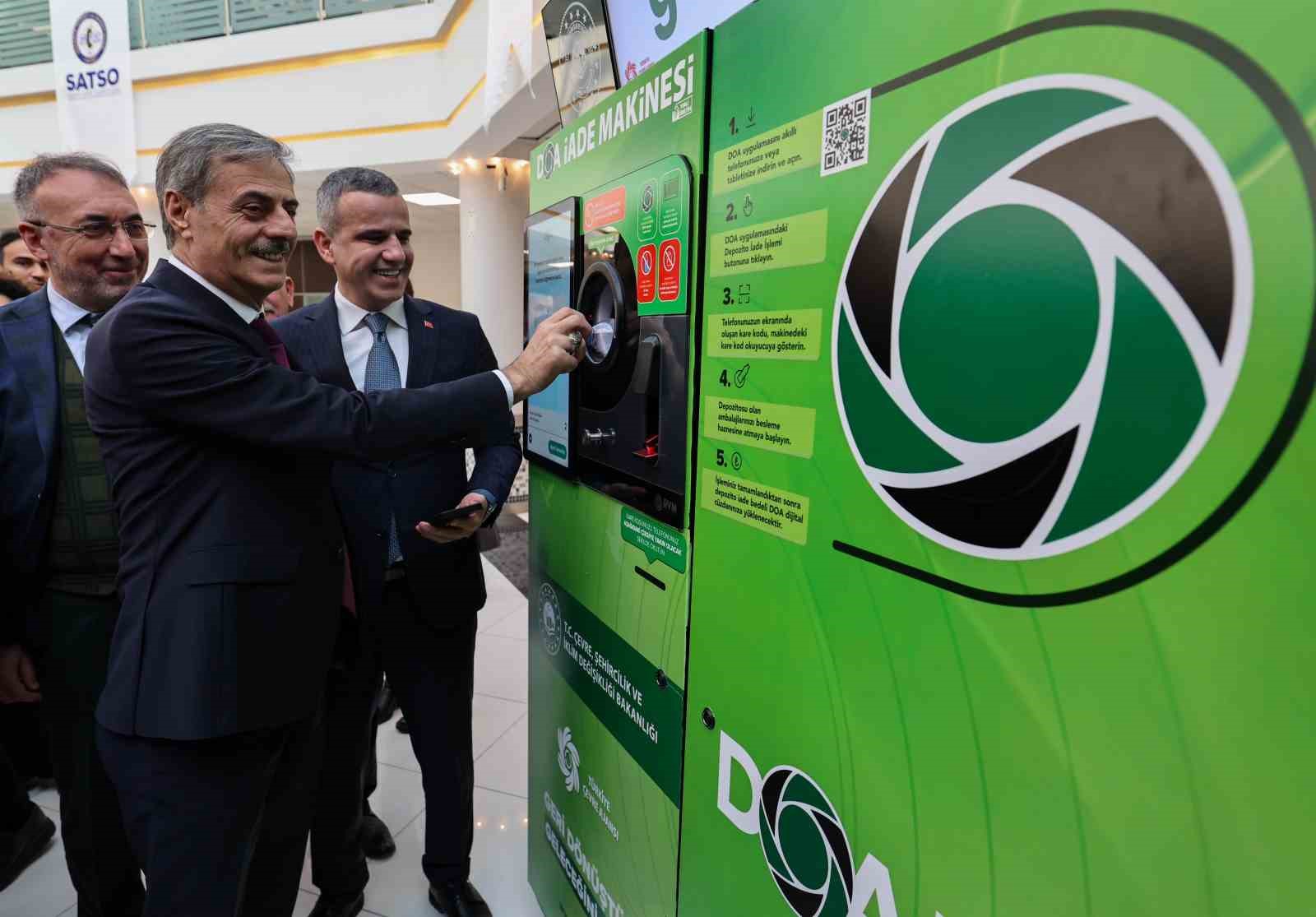 Sakarya pilot il seçilmişti: Depozito iade makinelerinin kurulacağı tarih açıklandı