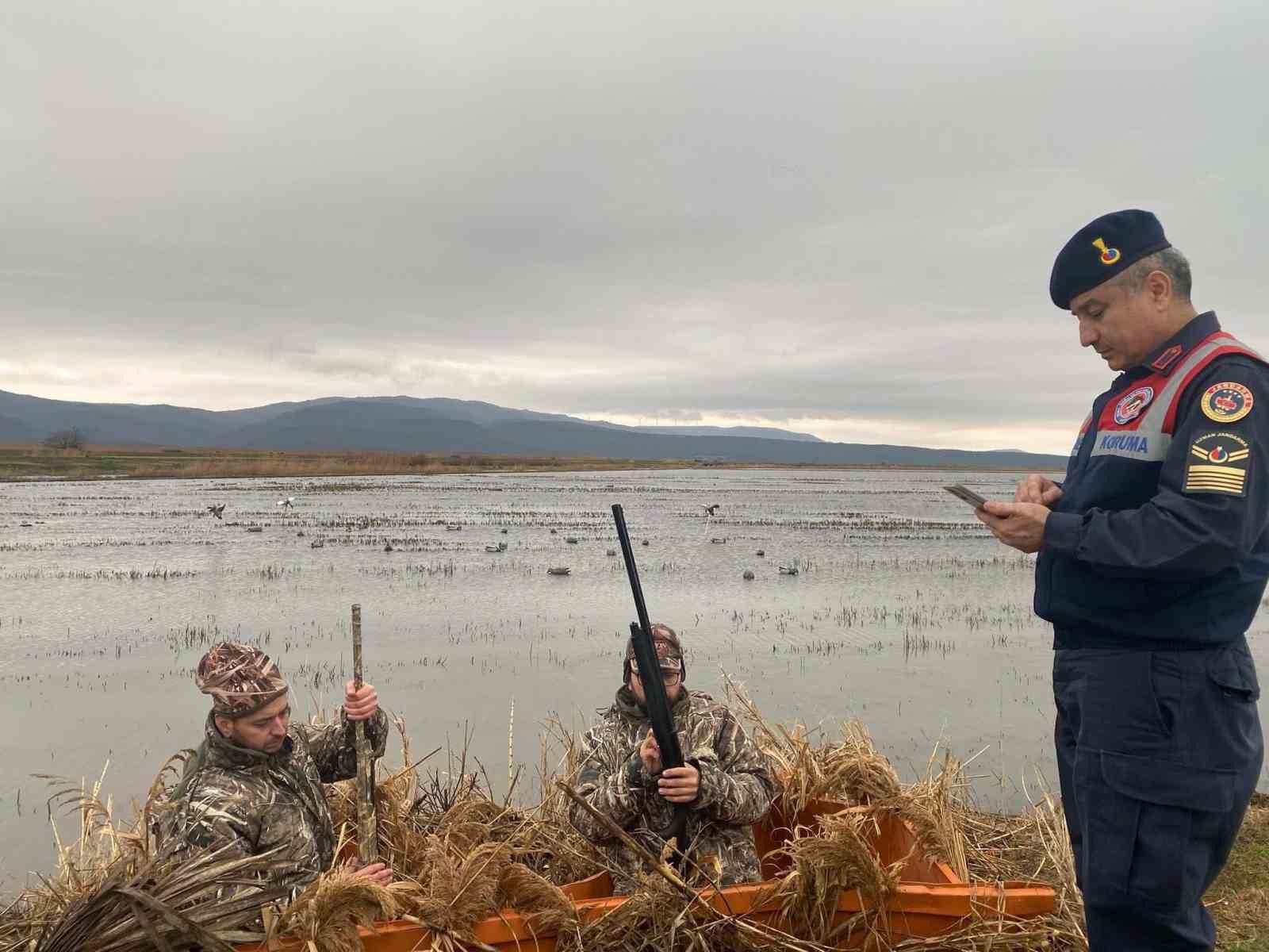 Jandarmadan avcılara sıkı denetim