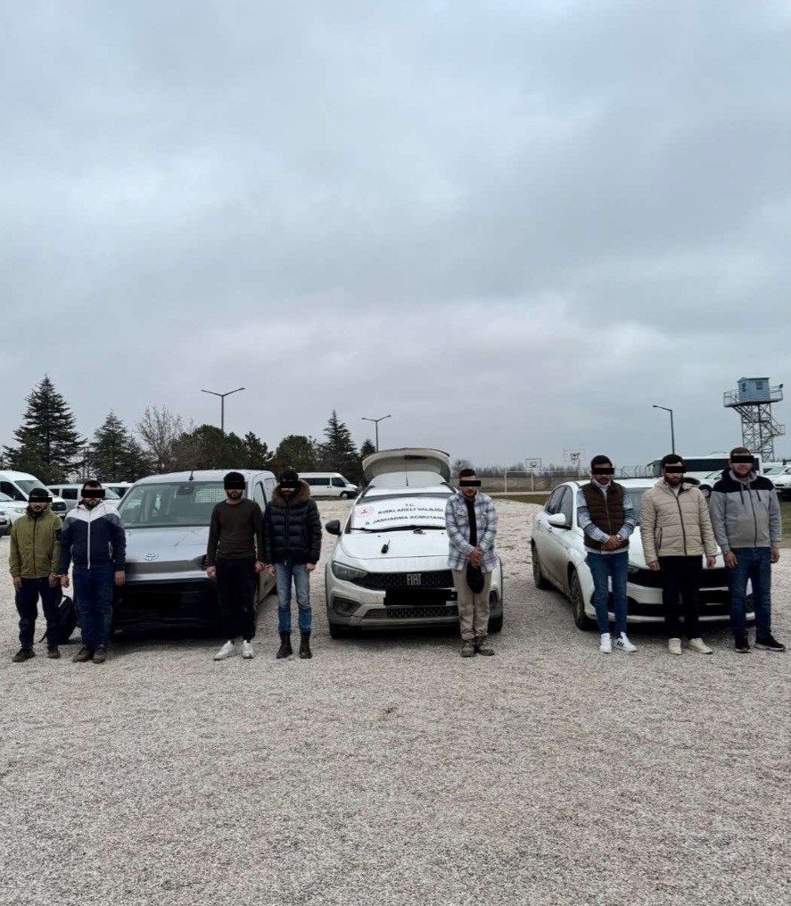 Kırklareli’nde 66 kaçak göçmen yakalandı