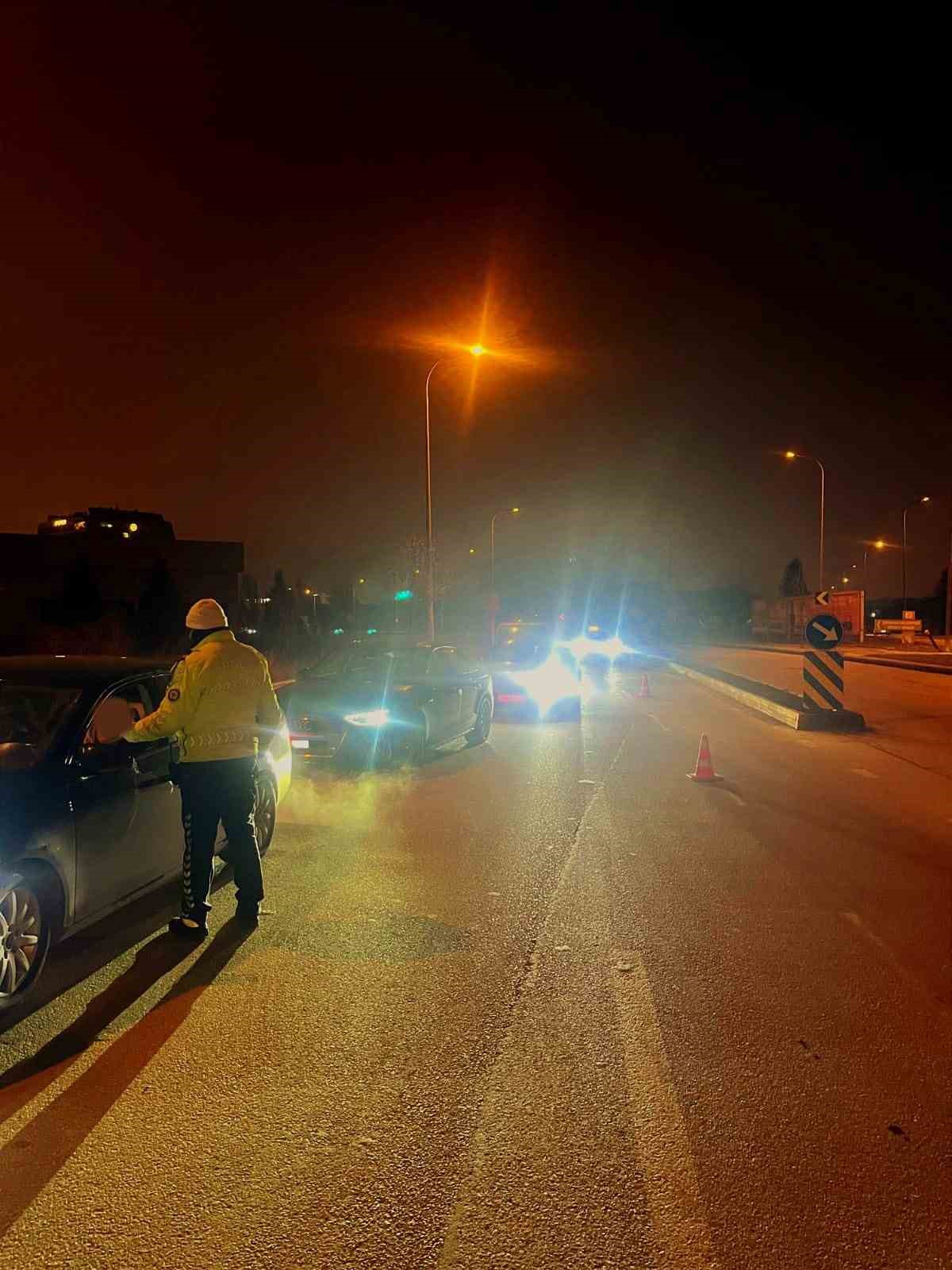Eskişehir&rsquo;de trafik denetimleri
