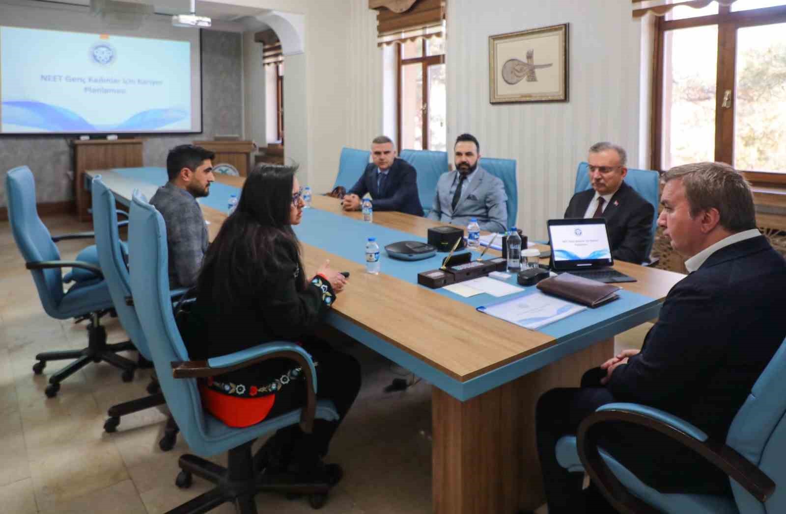 Erzincan&rsquo;da ERASMUS + projesi g&ouml;r&uuml;ş&uuml;ld&uuml;
