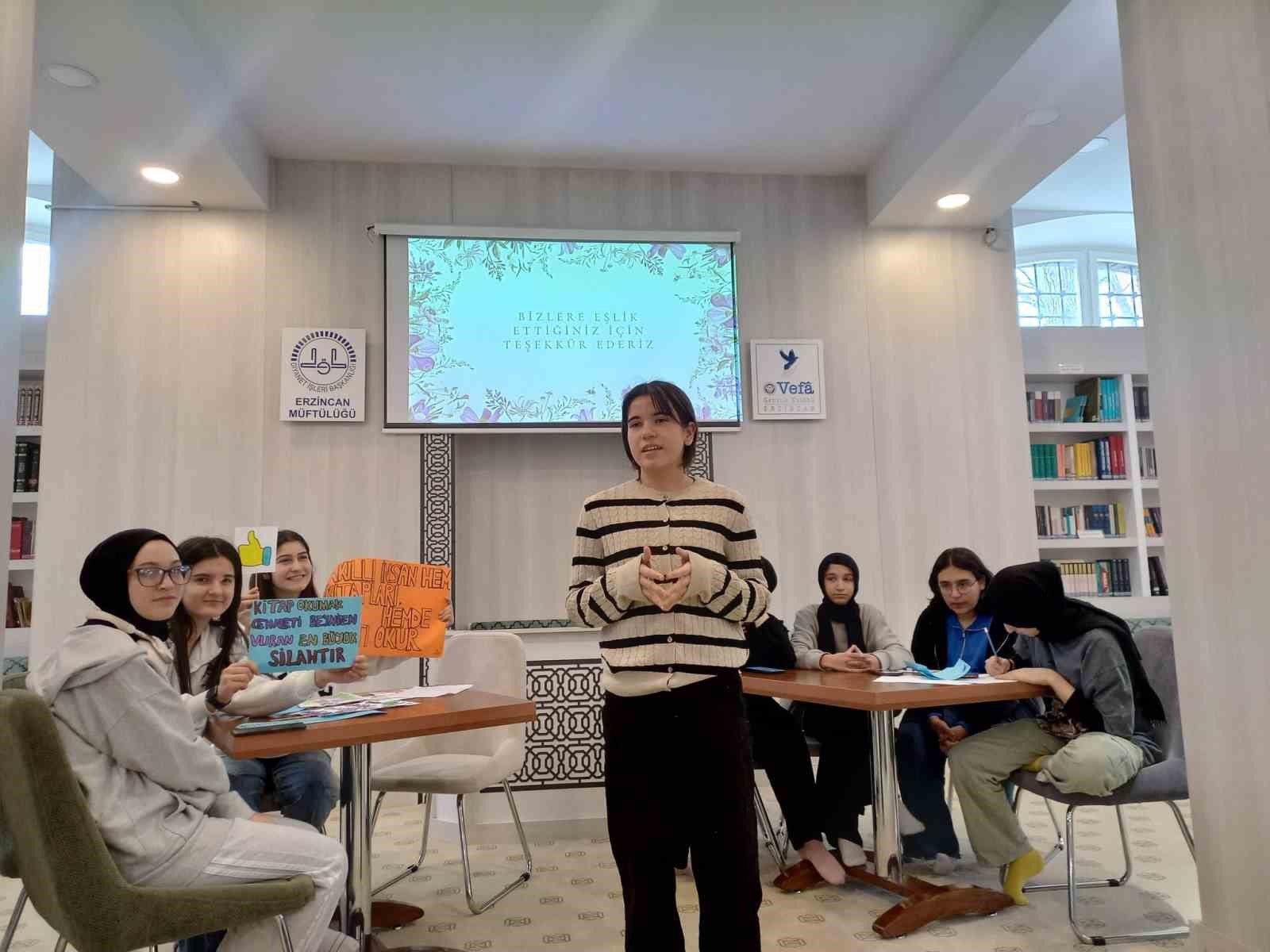 Erzincan’da "Ara Tatil Gençlik Kampı" sona erdi