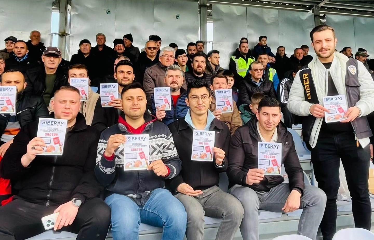 Kütahya’da stadyumdaki seyirciler yasadışı bahis ve oltalama konularında bilgilendirildi