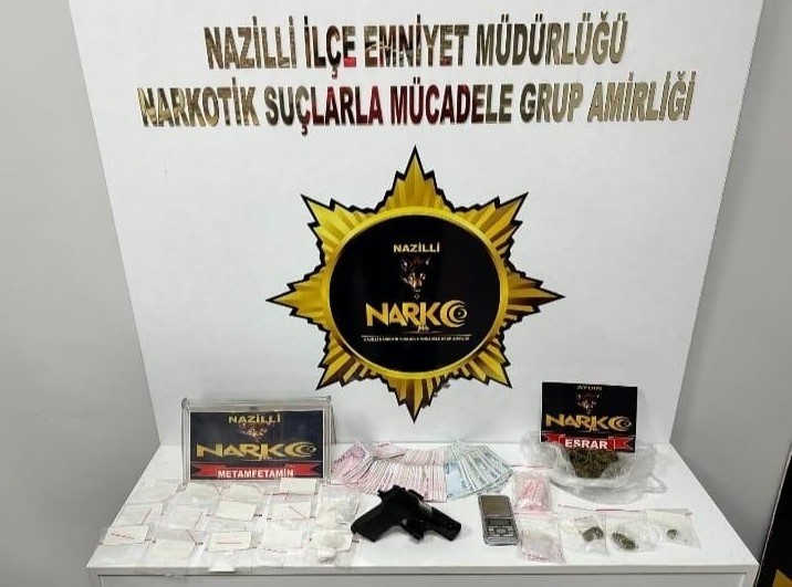 Nazilli’de uyuşturucu operasyonu: 1 tutuklama