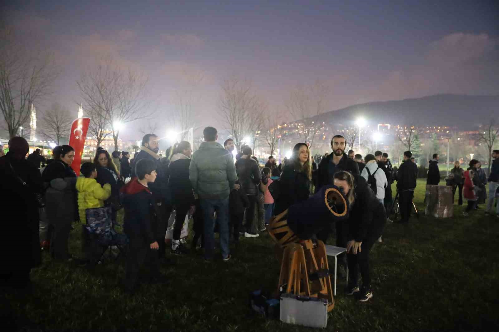 Büyükşehir’den ‘Gökyüzü Gözlem Şenliği’
