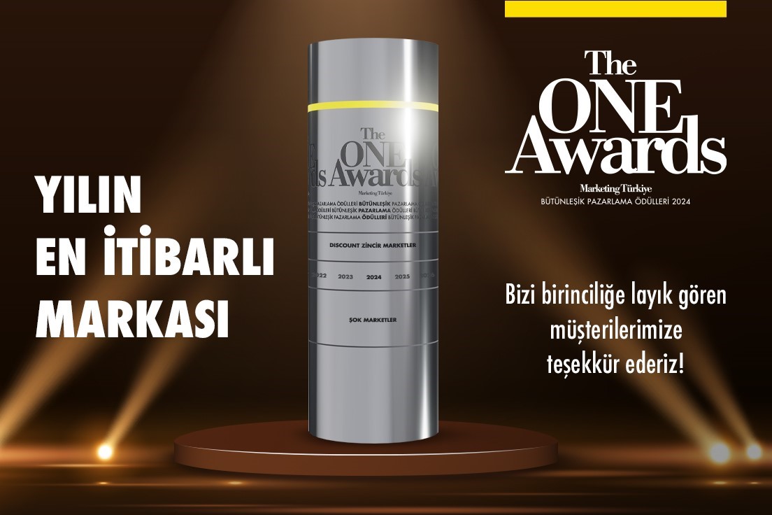 ŞOK Marketler "Yılın İtibarlısı" ödülünü aldı
