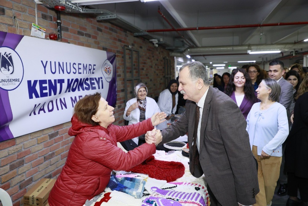 Yunusemreli kadınlar kurslarla ev ekonomilerine katkı sağlıyor