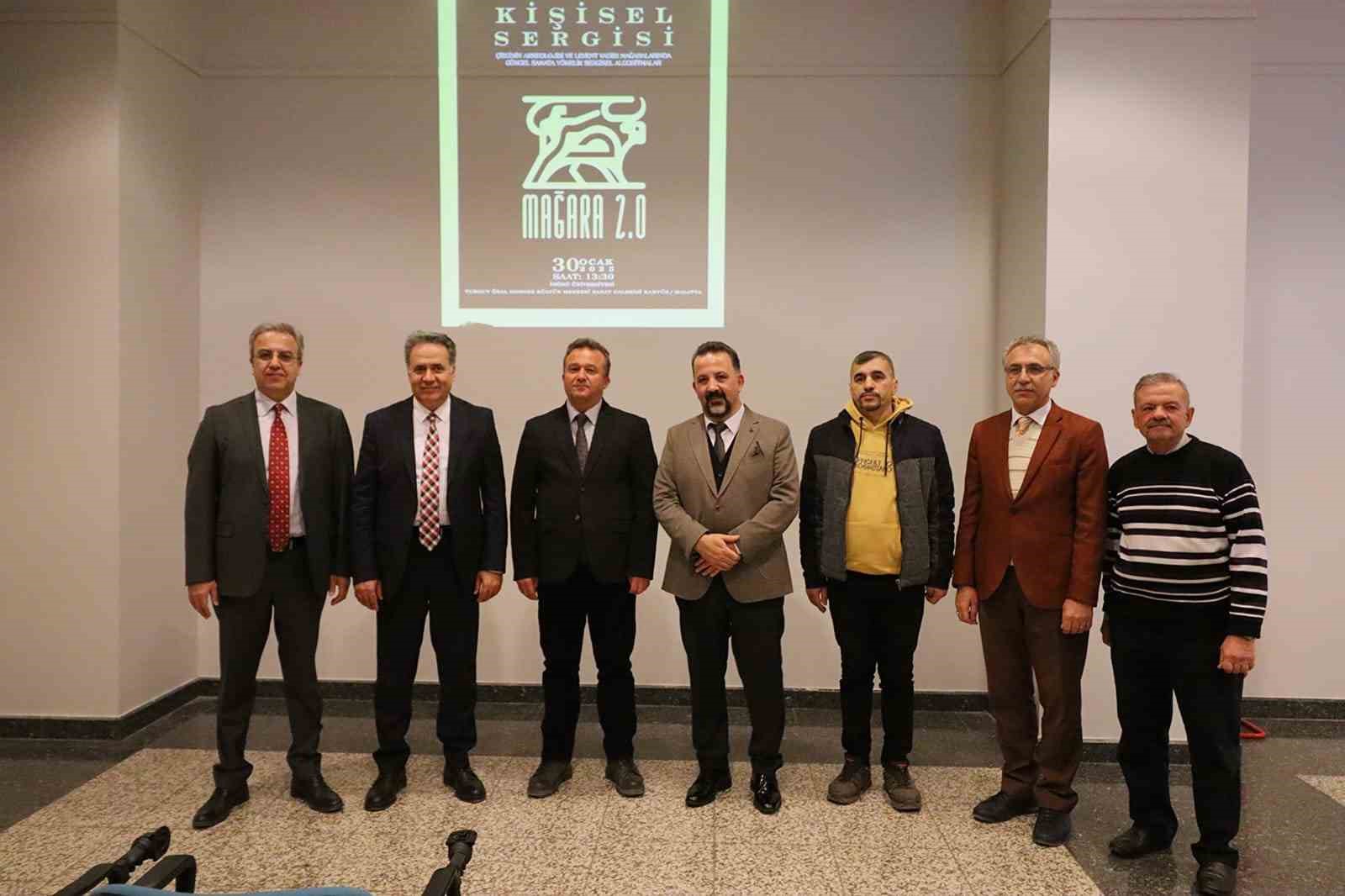 İskenderoğlu&rsquo;nun Kişisel Sergisi &rsquo;Mağara 2.0&rsquo; sanatseverlerle buluştu

