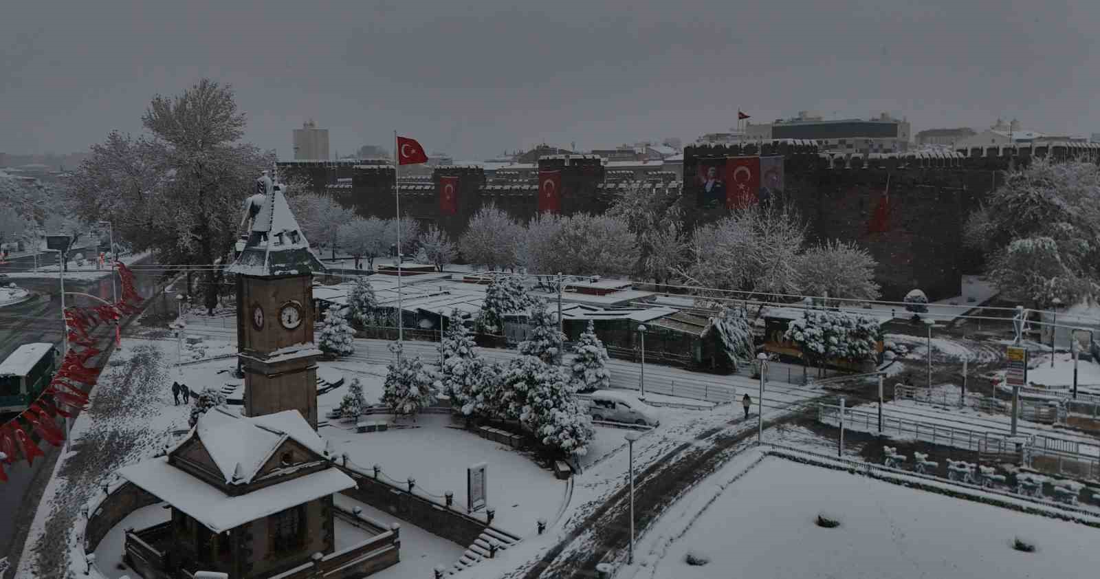 Kayseri&rsquo;de kar etkili olacak
