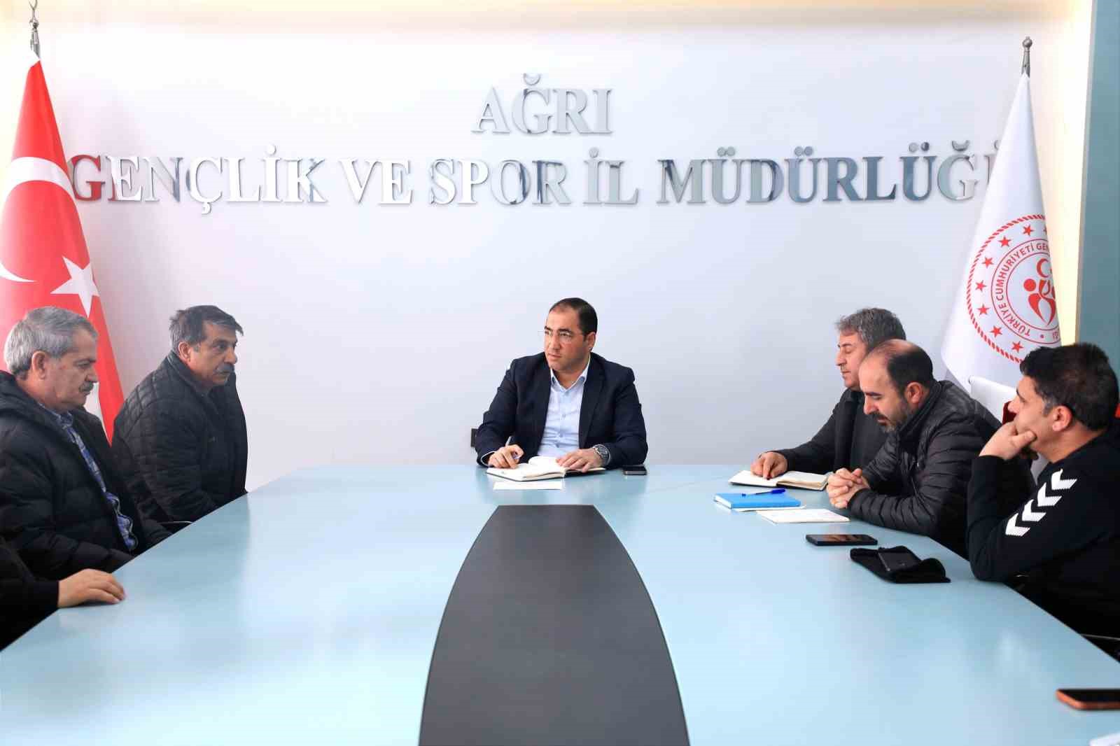 Ağrı’da atletizmde hedefler belirlendi