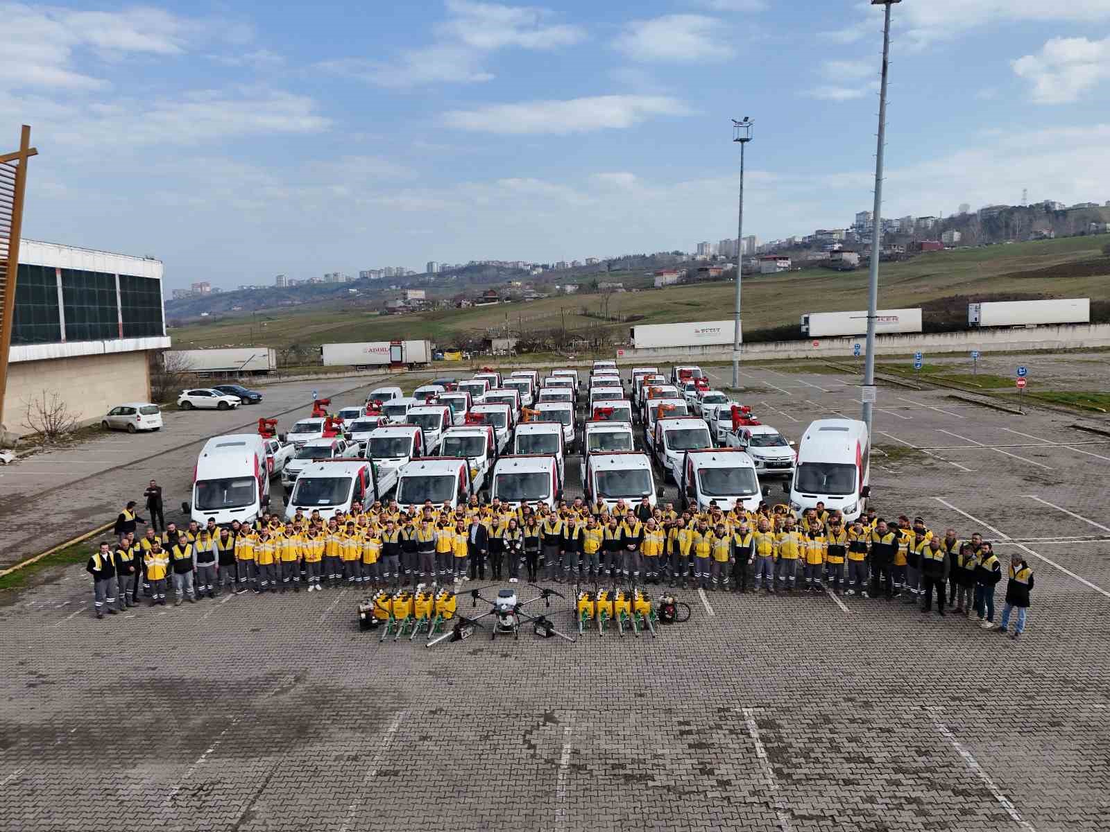 Büyükşehir vektörle mücadele için filosuna 33 yeni araç ekledi