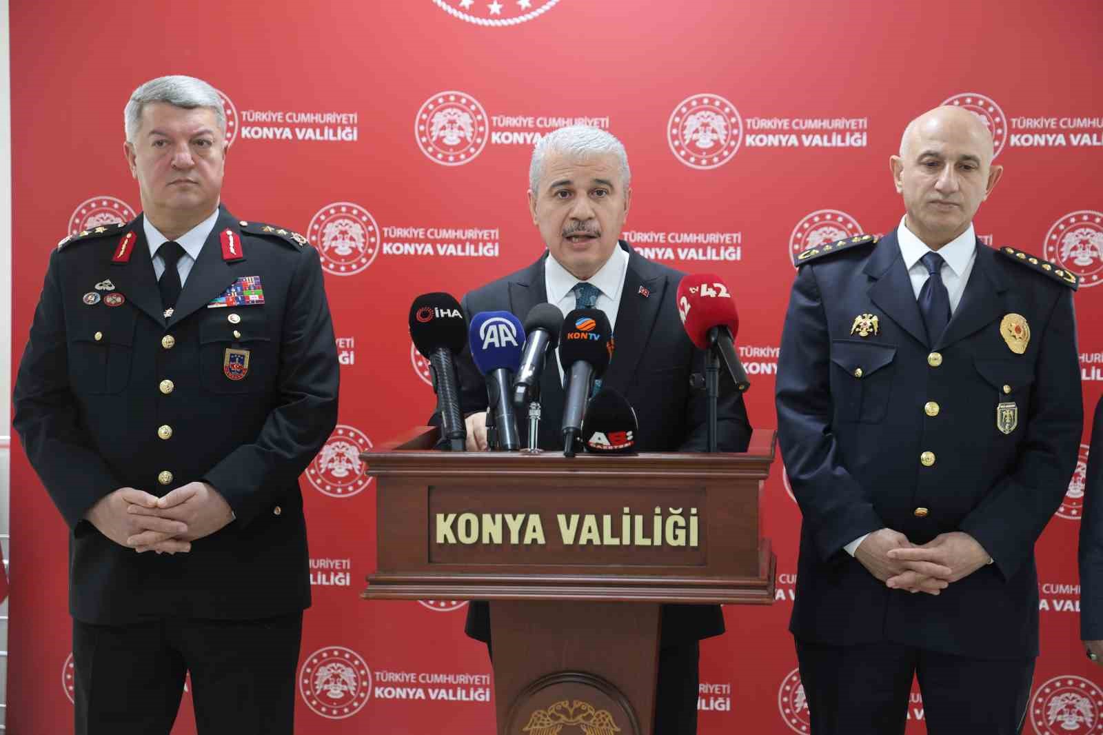 Konya’da suç oranlarında düşüş