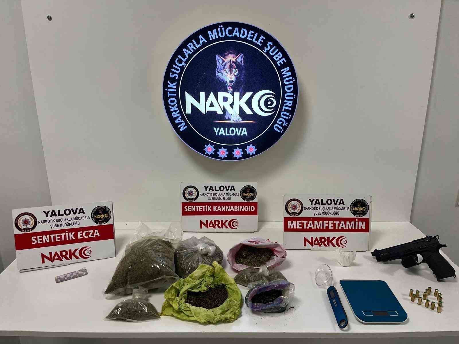 Yalova’da uyuşturucu operasyonlarında 5 zanlı tutuklandı