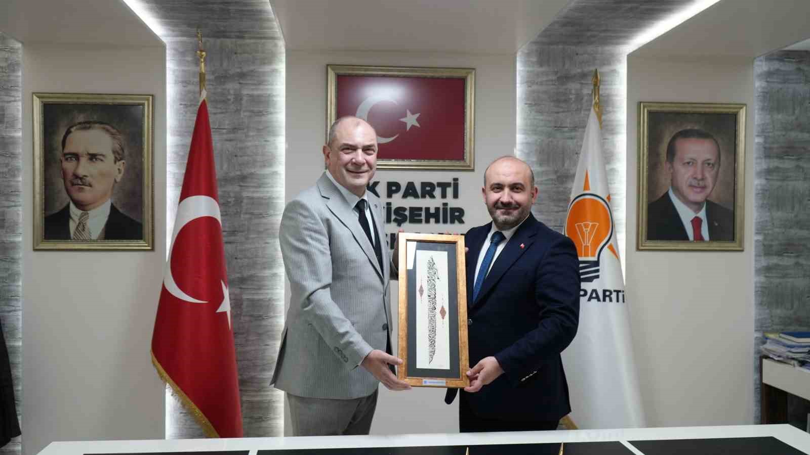 ESO heyetinden İl Başkanı Albayrak&rsquo;a hayırlı olsun ziyareti
