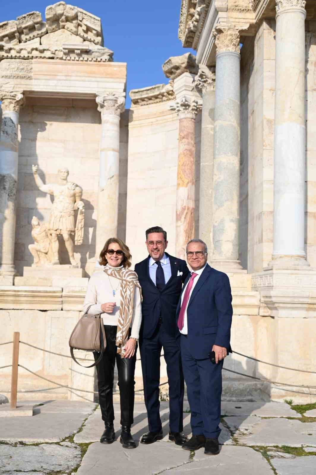 Denizli Sanayi Odası, İtalya B&uuml;y&uuml;kel&ccedil;isi Marrapodia&rsquo;yı ağırladı
